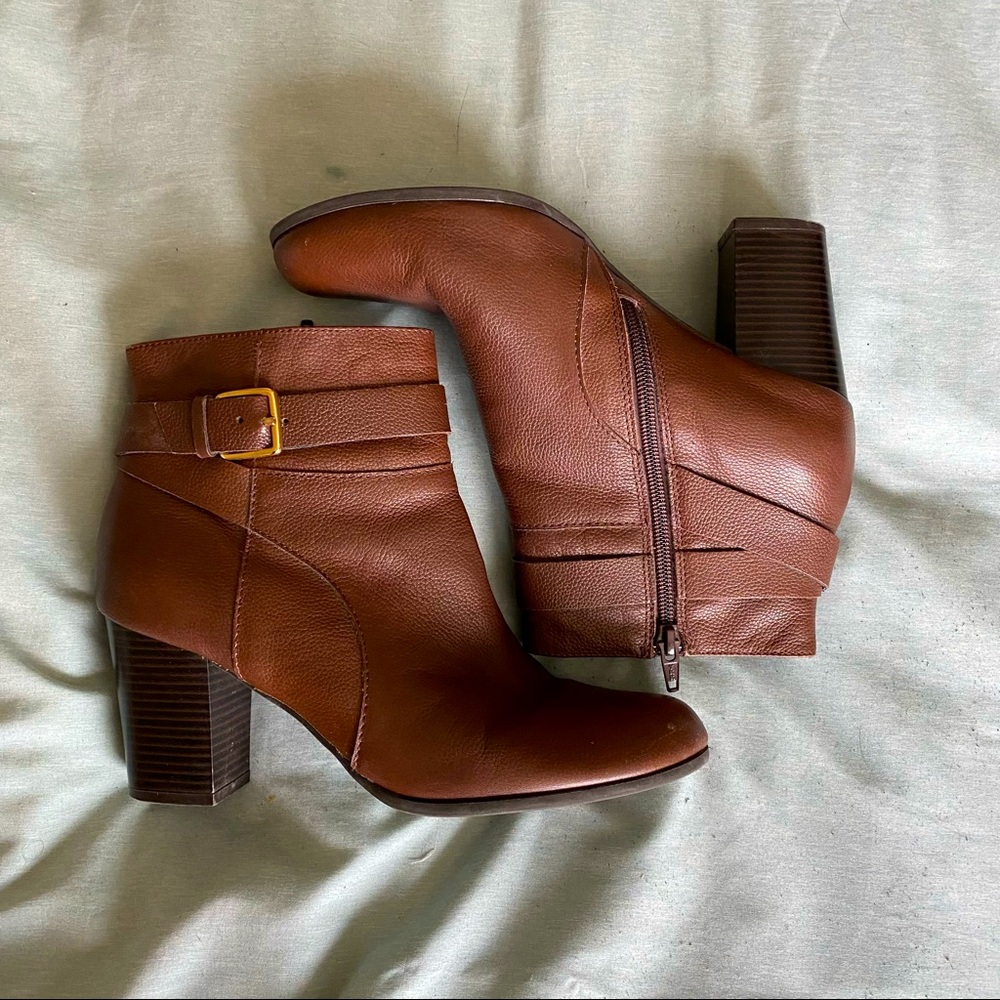 Cole Haan “Rhinecliff” ankle zip bootie